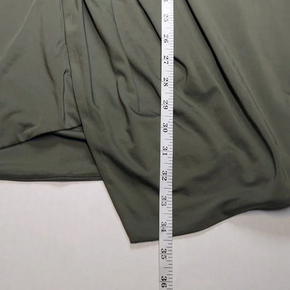 Cuty Fashion Ladies Slim Fit Olive Green Dress - Picture 9 of 9